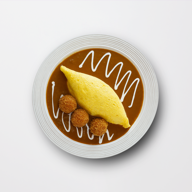 이탈리안 라이스 치즈볼 오므라이스